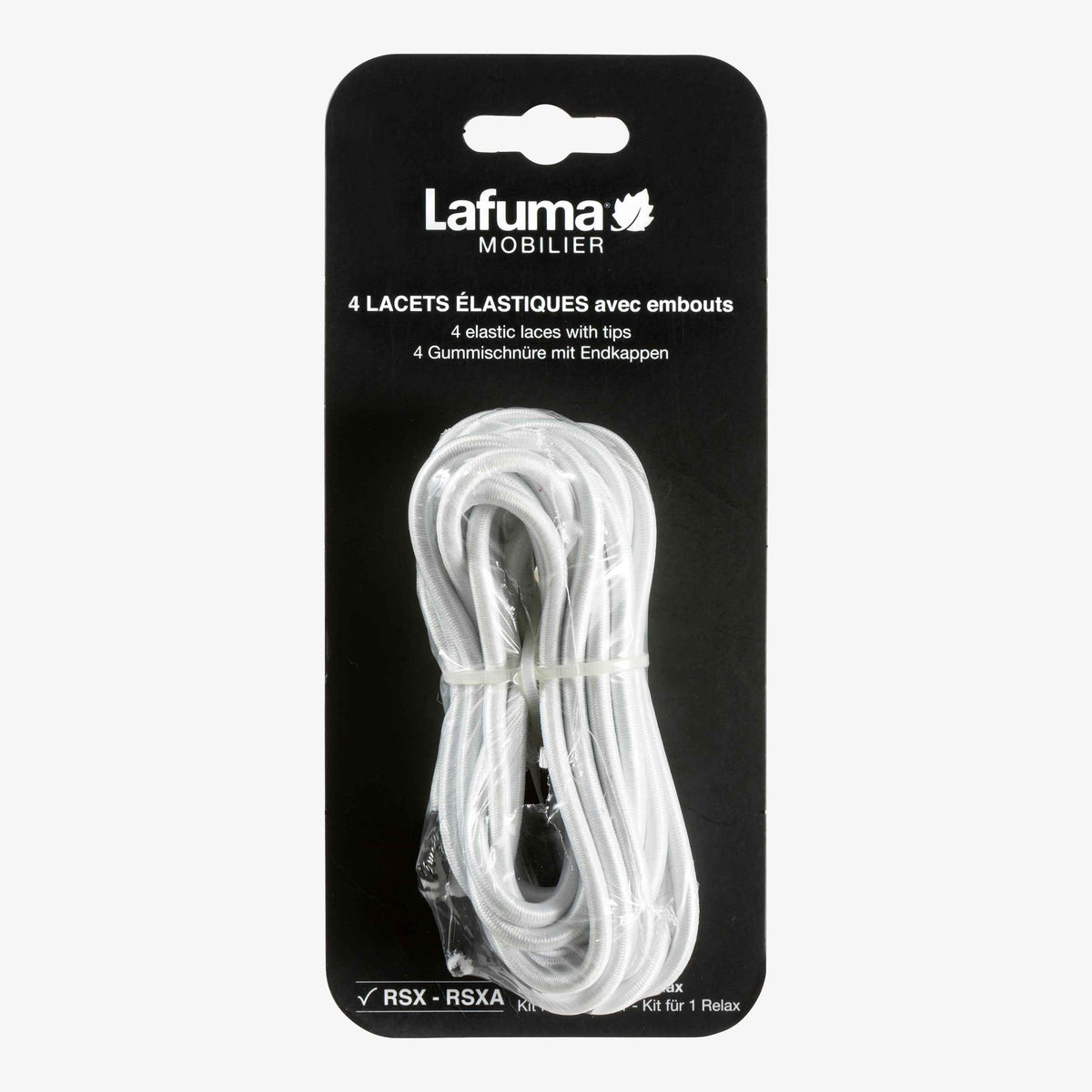SET OF 4 ELASTIC LACES