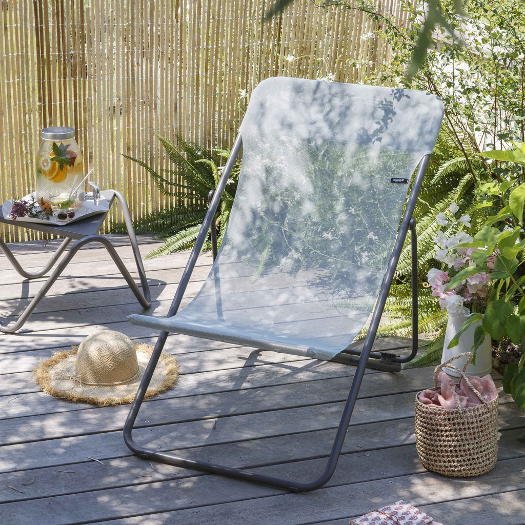 SET OF 2 DECKCHAIRS