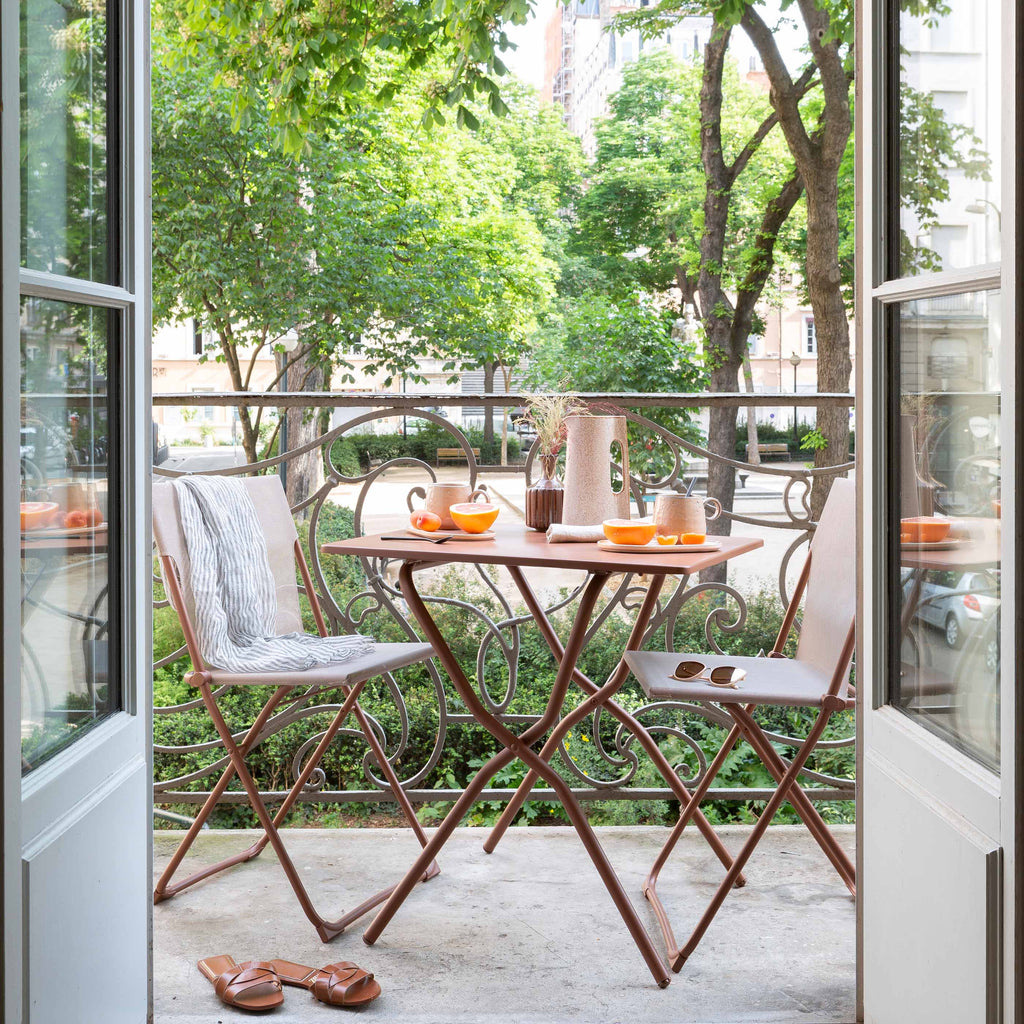 SQUARED FOLDABLE BALCONY TABLE