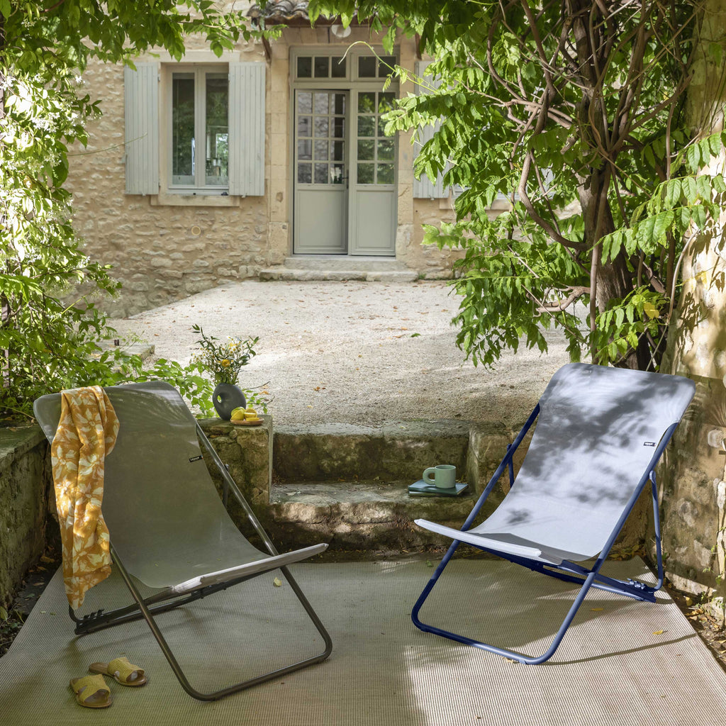 SET OF 2 DECKCHAIRS